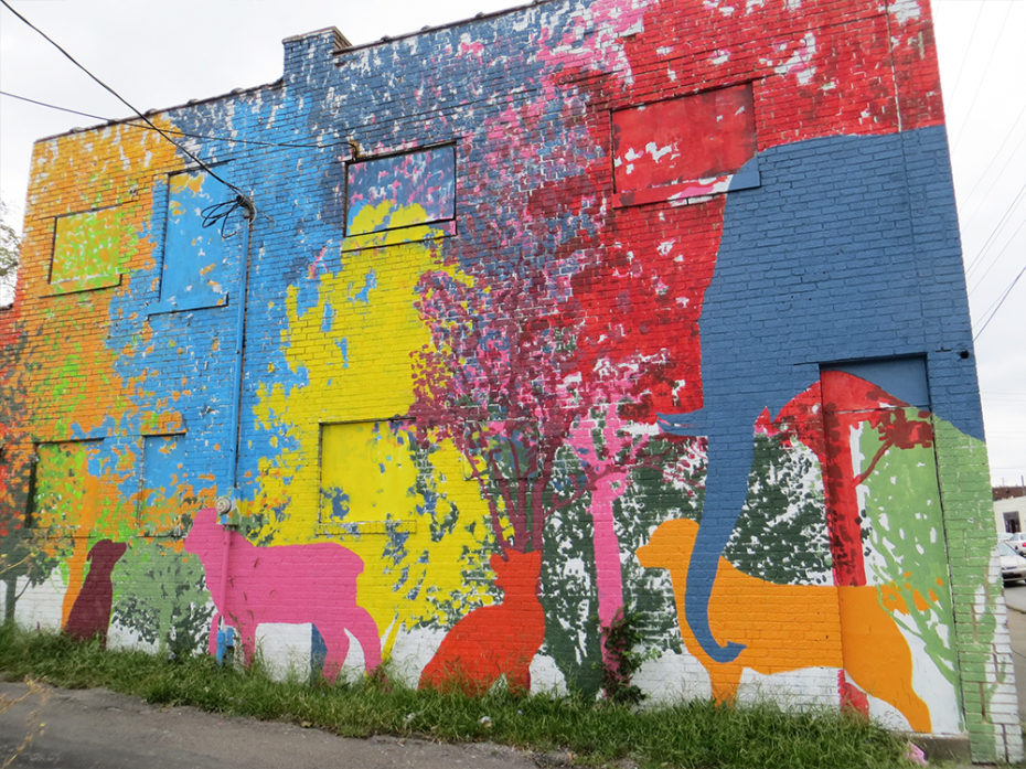 Ohio Street Art and Murals (2) Daring Hue